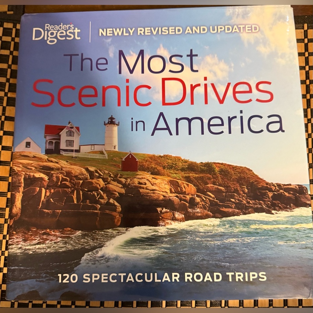 Blue and Red Scenic Drives Book